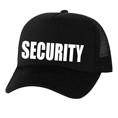 Zerogravitee PA-TRUCKER-62-BLK_ONE-SIZE_BLACK Security Truckers Mesh Snapback Hat In Black cover