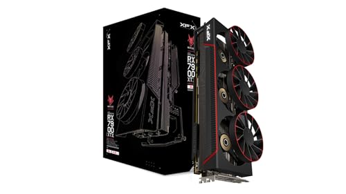Image of XFX Mercury AMD Radeon RX 7900 XTX Magnetic Air Gaming Graphics Card with 24GB GDDR6, RDNA3 RX-79XMAIRB9