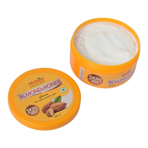 Image of Multani Naturals Almond & Honey Cream | Deep Nourishing Hands & Body | 15 Ml X24