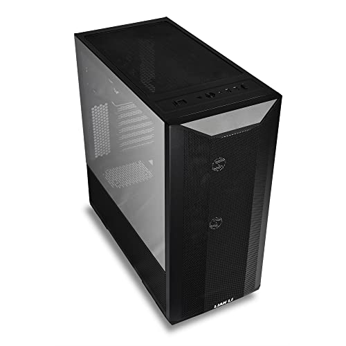 Image of Lian Li Lancool II Mesh Performance X Mid-Tower Computer Case I Gaming Cabinet I Chassis - Black Supports E-ATX /ATX /M-ATX /ITX | Pre-Installed 2x140mm PWM Front Fans and 1x120mm Rear Fan-G99.LAN2MPX.5IN
