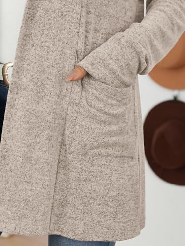 Image of LILLUSORY Cardigan Sweaters for Women Lightweight Cardigans Fall Outfits | Open Front Long Cardigan with Pockets, Business Casual Outfits, Airport Travel Outfits, Teacher Outfits, 2026 Fall Fashion