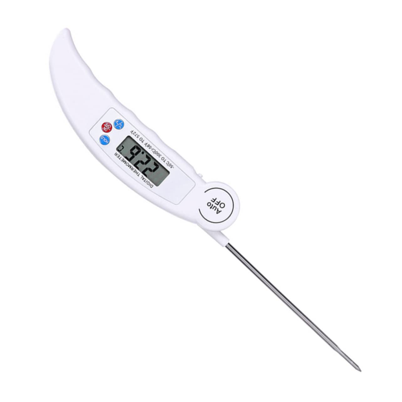 Ciieeo Folding Digital Meat Thermometer for Kitchen Instant Read Food Thermometer High Accuracy Cooking Probe for Grilling Baking and BBQ to Range