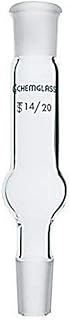 Chemglass CG-1294-14, Drying Tube with Top Outer Joint, Straight, 14/20 Inner Joint