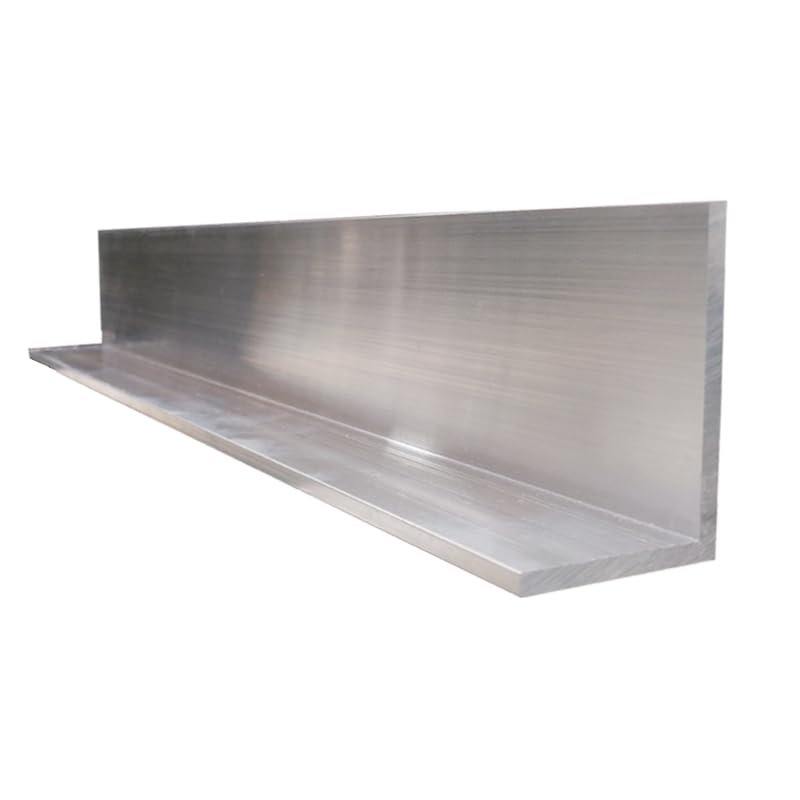 1 unidad de 40x60mm, grosor 2/3/4/6mm, aluminio de ángulo recto 6063, aleación de aluminio en forma de L, perfil triangular de borde de aluminio, materiales de decoración(40x60x thick 4mm,500mm)
