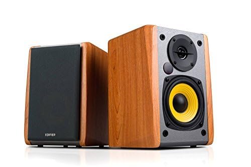 Amazon.co.jp: Edifier 24W 小型 ブックシェルフスピーカー Hi-Fi PC 
