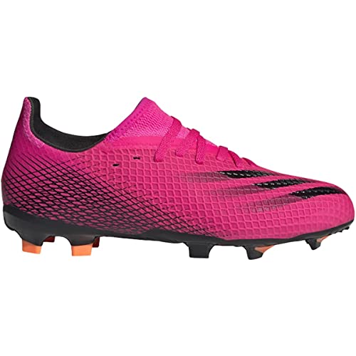 Crampons légers adidas X Ghosted.3 FG enfant pour accélérations sur terrain sec