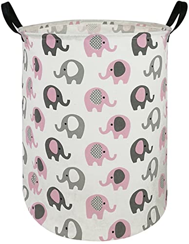 Image of MAIZMZ Kids Hamper Storage Bins Organizer Toy Box Laundry Basket Large Canvas Collapsible Chest for Home/Dorm/Kitchen/Pet/Office/Closet/Shelf/Gift Baskets