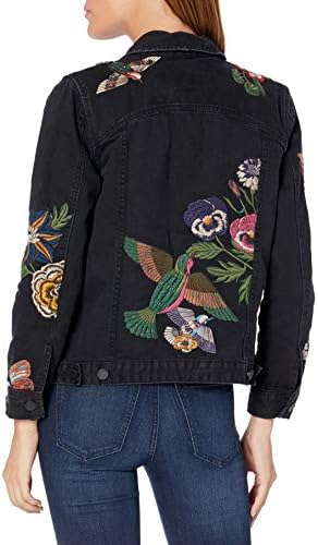 blanknyc embroidered denim jacket