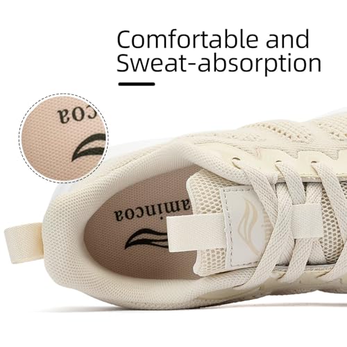Lamincoa Women's Walking Shoes Running Lightweight Sneakers Comfortable Tennis Athletic Shoes Outdoor Gym Sport Workout4