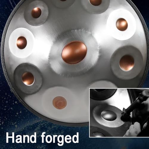 Tambor Handpan Toctus 9 Notas 22 Pulgadas Acero Inoxidable miniatura 4