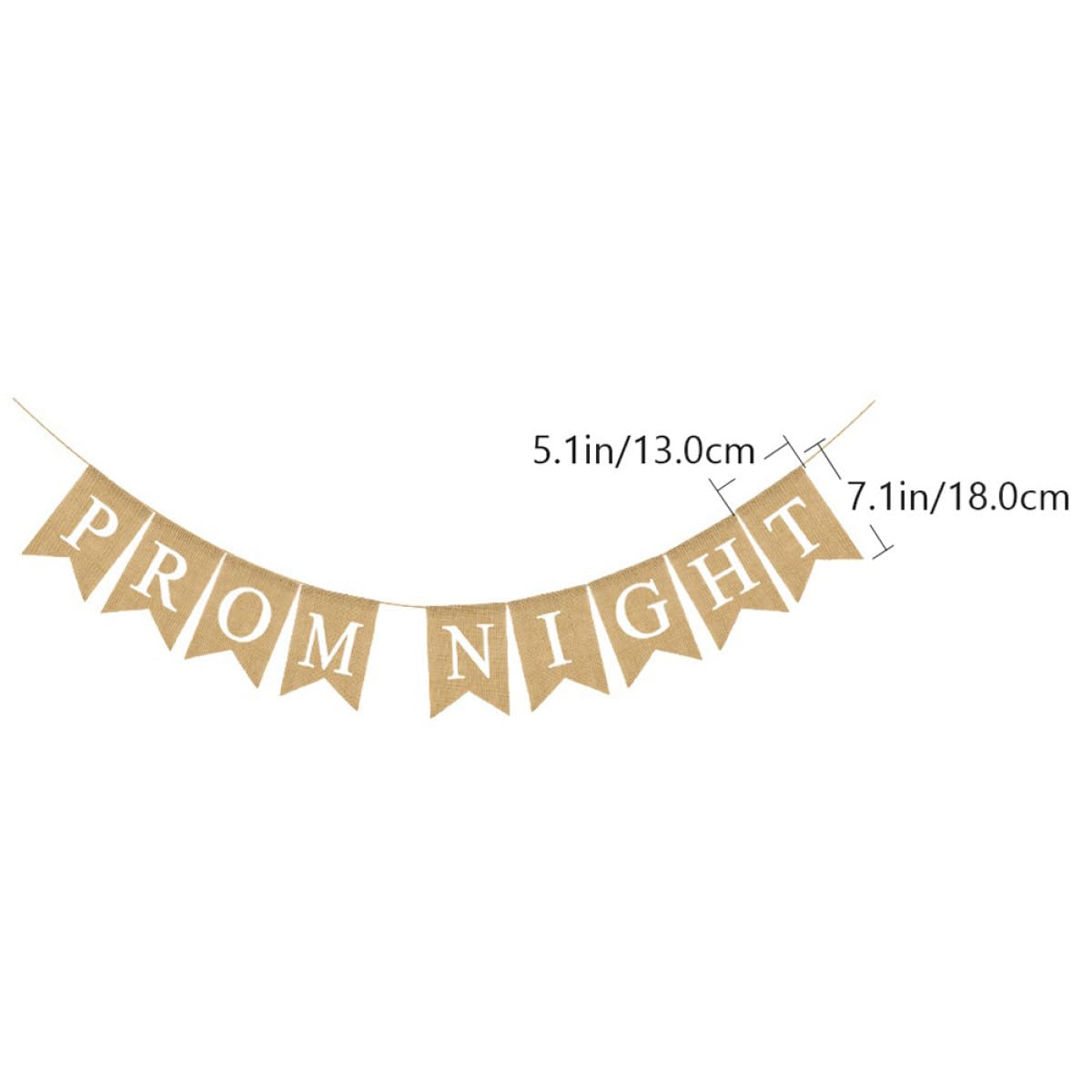 STOBAZA 3stücke Prom Night Wimpel Banner Für Und Party Dekoration Romantische Farbenfrohes Design Für Hochzeitsfeier Und Zuhause