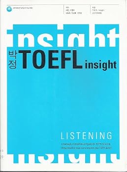 Paperback Toefl Insight Listening Book and 6 Cassettes Book