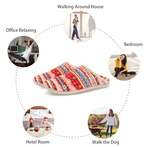 Image of Spesoul Fuzzy House Slippers for Women Men Indoor Closed Back Lightweight Cozy Faux Furry Lining Barefoot House Shoes Slipper Socks for Bedroom Home Office Yoga Outdoor Walking Shoes 10-10.5 Women /8-8.5 Men