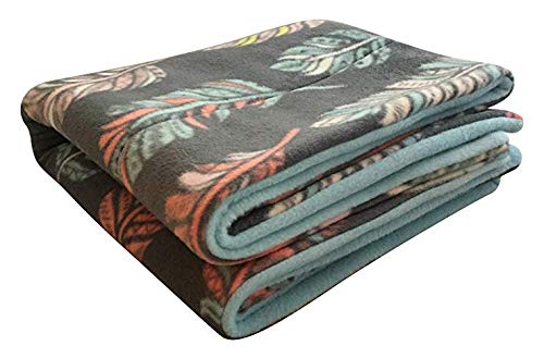 Small Pets and Company Guinea Pig Fleece Cage Liner | Fleece Guinea Pig Bedding | Midwest, C&C, Corner Pad (Midwest, Feathers on Gray)