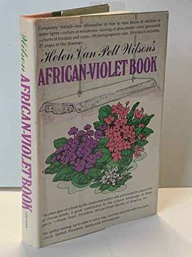 Helen Van Pelt Wilson's African-violet book B0006D05XI Book Cover