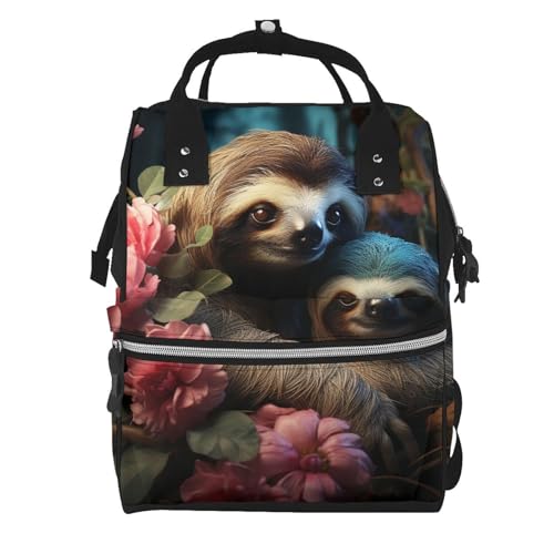 Sac à dos à langer pour femme décontracté et grand sac pour maman