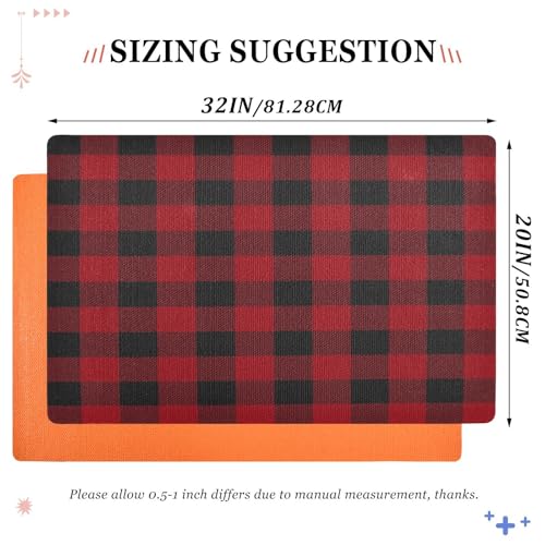 Paillasson d'intérieur antidérapant tapis entrée lavable absorbant rouge