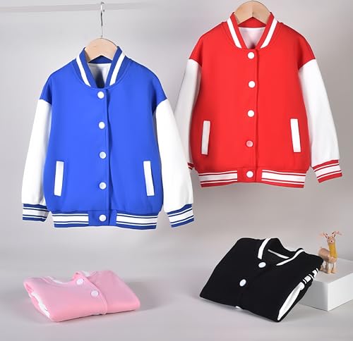 Children's coats teenagers' baseball jackets custom patterns photos boys and girls' student personalized jackets2
