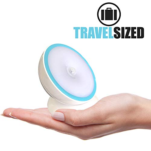 Cruise On Motion-Activated Battery LED Light with Magnetic Base, 360° Rotating Night Lamp for Closets, Bathrooms, Hallways & Cabinets, Wireless, Easy Install, Auto Sensor for Hands-Free Illumination