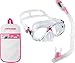 Cressi Marea Jr & Mini Dry, clear/pink