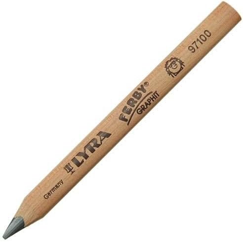 Jumbo Lyra Ferby Triangular Chunky Pencils - Pre School Handwriting Learning Art - Number Of Items: 5 by a2bsales