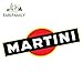 A/X 13cm x 6.3cm 3D Car Styling Car Sticker Decal Waterproof Vinyl Stickers Martini Auto Motor Racing Rally Tuning Sport