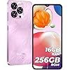 OUKITEL C3 Téléphone Portable Pas Cher, 16(4+12)Go+256Go/TF 1To Smartphone Pas Cher, 6.52" HD+ Écran Téléphone Android 14, 13MP+5MP Smartphone Débloqué, 5000 mAh/4G Dual SIM/Fingerprint/3.5mm/GPS/OTG
