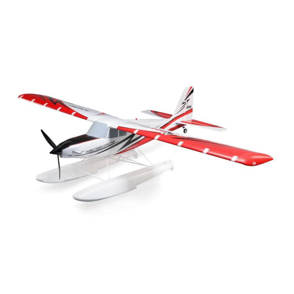Photo 1 of ***FOR PARTS ONLY / BROKEN*** E-flite RC Airplane Turbo Timber Evolution 1.5m Smart BNF Basic Transmitter Battery and Charger Not Included Includes Floats EFL105250B