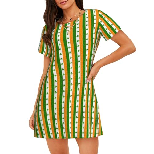 Chemise de nuit douce à manches courtes pour soirées cocooning et nuit paisible