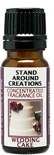 Concentrated Fragrance Oil - Wedding Cake - A Decadent Blend of Moist Vanilla Cake, Cane Sugar and Creamy White Frosting 33 fl.oz.)