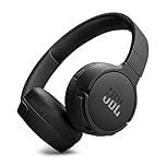 JBL Tune 670 NC Wireless On-Ear Bluetooth Headphones with Adaptive Noise-Cancelling Technology and Lightweight Design, 70-Hour Battery Life, Black
