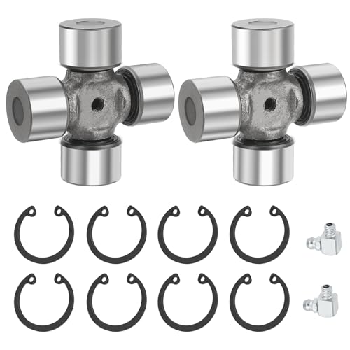 M Mati 703000022 705500304 2Pcs Rear Driveshaft U-Joint Set thumb #1
