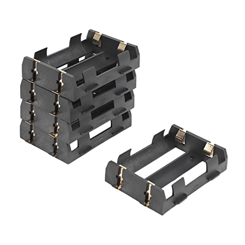 Support de batterie 26650 boîtier de rangement SMD broches bronze 15 pcs - 7