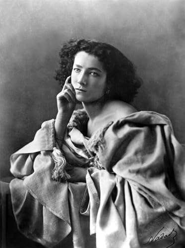 Impression Tableaux Graffiti de Sarah Bernhardt pour Décoration Salon Moderne 60x90