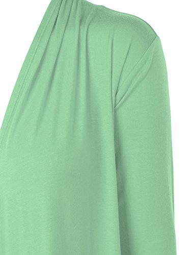 Image of Made By Johnny Women's Open Front Cardigan Lightweight Soft Drape Long Sleeve Cardigan for Work Travel Casual