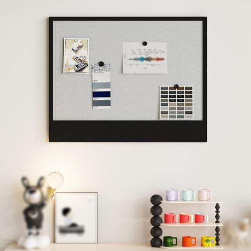 Cache-panneau électrique feutre gris cache-boîte disjoncteur 58x46 - 2