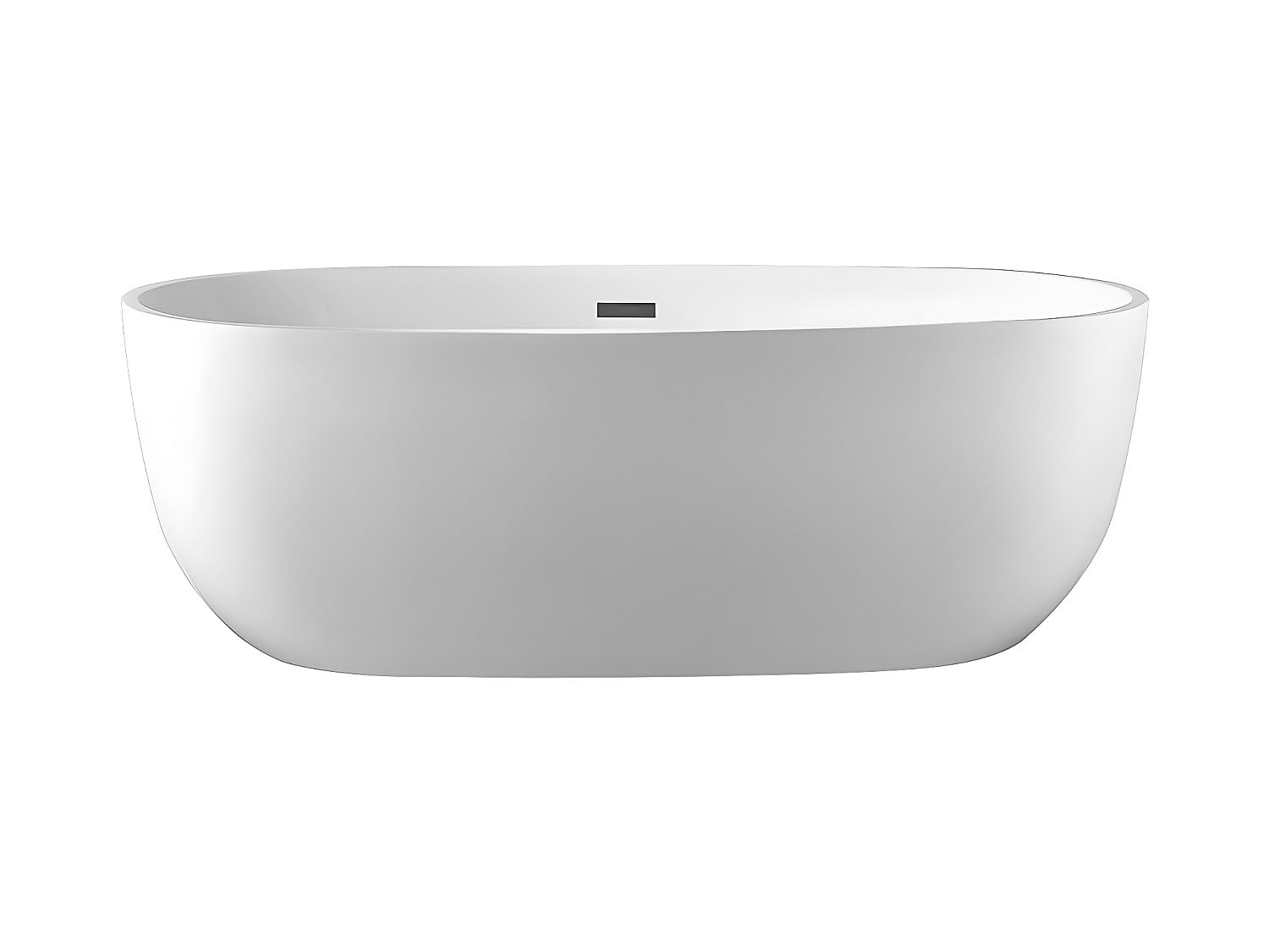 Venta-unica - BaÒera exenta NICA - 238L - 170 x 80 x 58 cm - Blanco