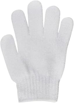 TVTime Direct 10 Pairs Exfoliating Shower Bath Scrub Gloves Exfoliator Glove for Body, Shower, Bath, Scrub and Spa Massage Dead Skin Cell Remover Assorted Colors