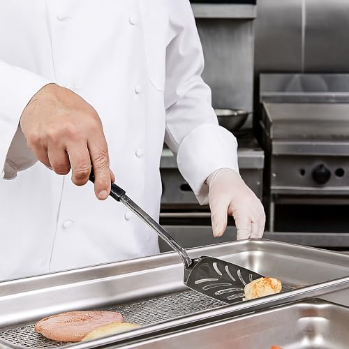 Le Buffet Spatula 38cm - Slotted Turner, Premium Kitchen Utensils for Pastry, Fish & More - Stainless Steel Cooking Tool for Serving & Deli - Image 5