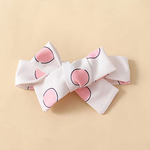 Newborn Baby Girl Easter Pink Outfits Long Sleeve Infant Romper Bunny Suspender Skirt My 1St Easter Overall Dress (Pink, 0-3 Months) #TOP5