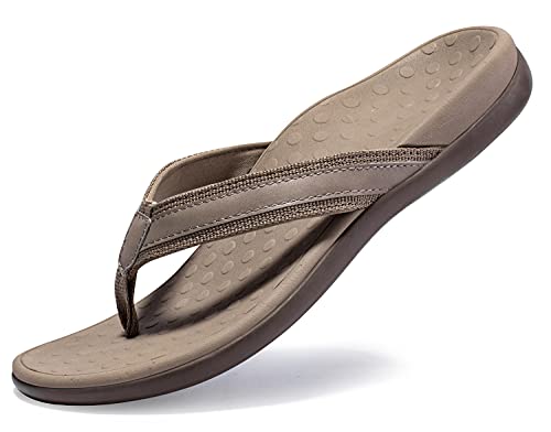Image of LLSOARSS Plantar Fasciitis Feet Sandal with Arch Support - Best Orthotic flip Flops for Flat Feet,Heel Pain- for Women