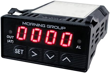 Morning Group Intelligent Programmable PID Temperature Controller 1/32 DIN LED Digital Display XMT7100(Red)