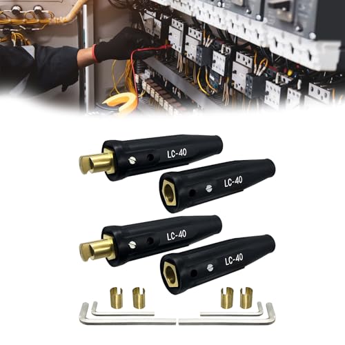Conectores de cable de cobre para extremos de cables de soldadura 4