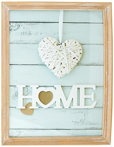 Zep Cornice Portafoto Vintage Naturale, Legno Chiaro, 34 X 44 X 2 Cm