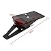 CICMOD Rear Fender Mount Red LED Tail Light Brake Lamp Turn Signals License Plate Light For Custom Off-road Motorcycle Dirt Bike