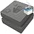 YENING 21x21 Memory Foam Outdoor Chair Cushions Waterproof 4 Inch Extra Thick Patio Seat Pads for Furniture Grey Set of 2