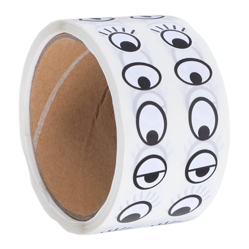 LIFKOME Boys and Girls Sticker Eyes Roll 500 Pairs Self-Adhesive Craft Decals for Bag Stationery Phone Case Decoration