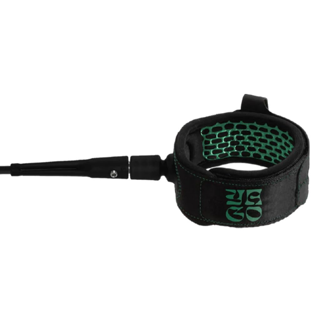 FCS Leash Yago Dora All Round Essential - 6'0 - Schwarz Grün