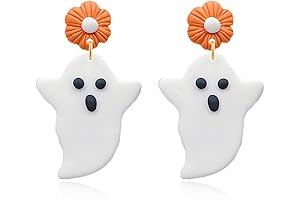 Halloween Ghost Earrings for Women