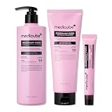 medicube Rosemary PDRN Korean Hair Care Set: Shampoo, Conditioner & Serum | Amino Acids For Thicker, Fuller, Denser-Looking Hair | Cooling & Soothing Scalp Care for Flake-Prone Scalp | 3 Step Routine